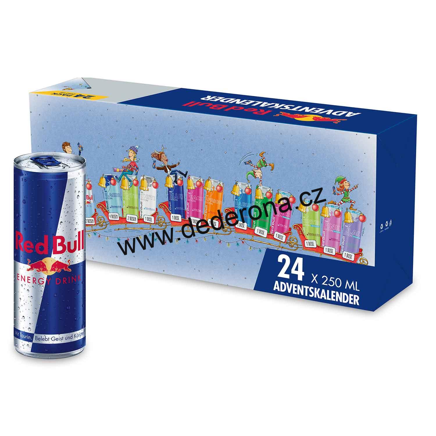 Red Bull - ADVENTNÍ KALENDÁŘ ENERGY DRINK 2026 - Německo!