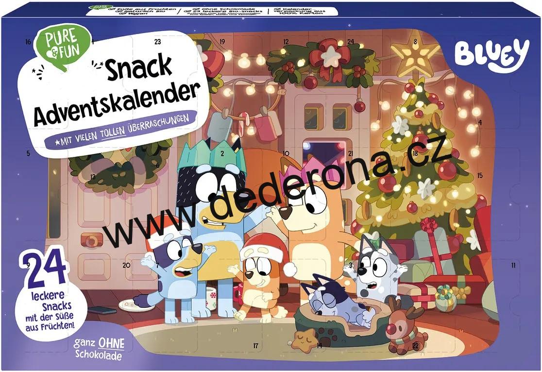 PURE&FUN - ADVENTNÍ KALENDÁŘ SVAČINKA PRO DĚTI BLUEY 2026 - Německo!